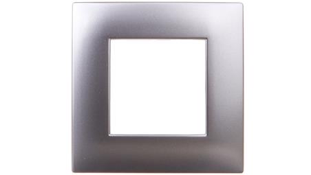 DANTE Ramka pojedyncza tworzywo lakierowane INOX 454181-37242