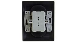 DANTE Gniazdo podwójne kompletne z/u grafit 456036-44235