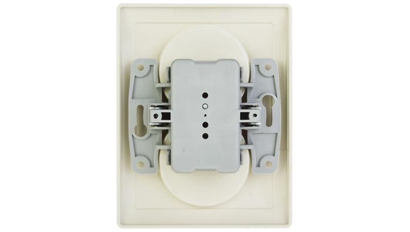 DANTE Gniazdo podwójne kompletne z/u krem 450336-44226