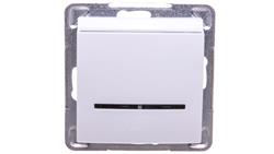 IMPRESJA Łącznik hotelowy z podświetleniem biały ŁP-15YS/m/00-41896