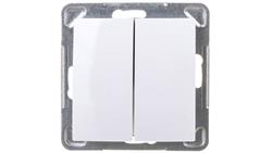 IMPRESJA Łącznik świecznikowy biały ŁP-2Y/m/00-33106