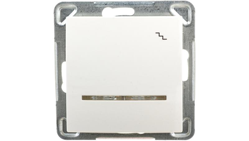 IMPRESJA Łącznik schodowy z podświetleniem ecru ŁP-3YS/m/27-40013