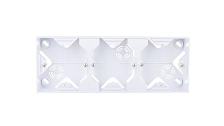 IMPRESJA Puszka natynkowa potrójna biały PNP-3Y/00-29751