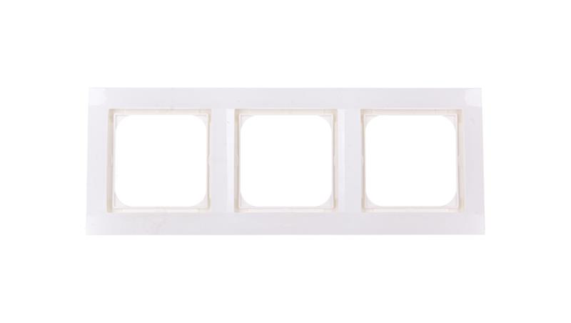 IMPRESJA Ramka potrójna ecru R-3Y/27-36410