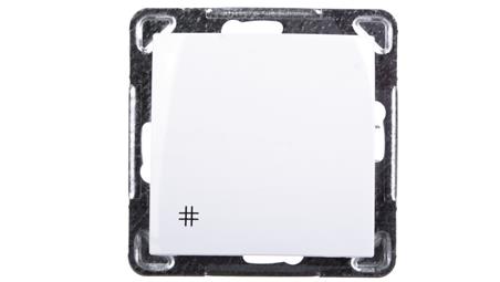 IMPRESJA Łącznik krzyżowy biały ŁP-4Y/m/00-40883