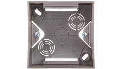 IMPRESJA Puszka natynkowa pojedyncza tytan PNP-1Y/23-29838