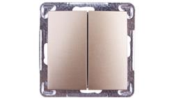 IMPRESJA Łącznik świecznikowy złoty metalik ŁP-2Y/m/28-33137