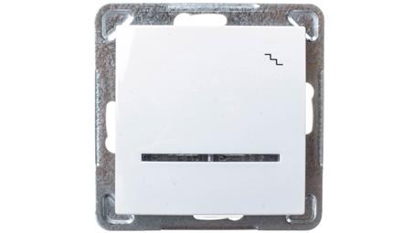 IMPRESJA Łącznik schodowy z podświetleniem biały ŁP-3YS/m/00-39842