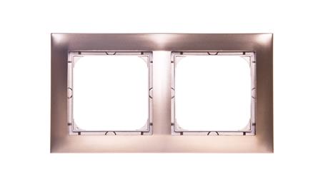 IMPRESJA Ramka podwójna złoty metalik R-2Y/28-36439