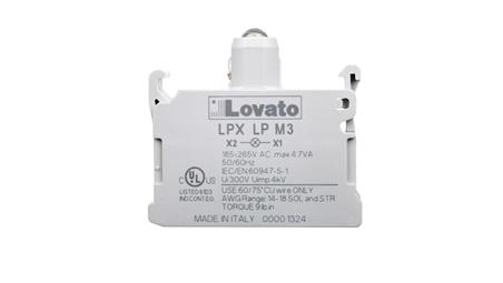 Lampka LED zielona fi 22mm 185-265V AC światło ciągłe LPXLPM3-6651