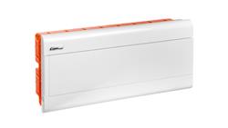 Rozdzielnica modułowa 1x18 podtynkowa IP40 SRp-18/B (N+PE) 2.14-68940