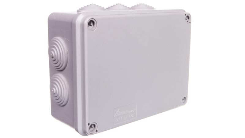 Puszka n/t hermetyczna pusta z membranami 158x118x67 IP65 szary PH-2C.3 28.203-74780