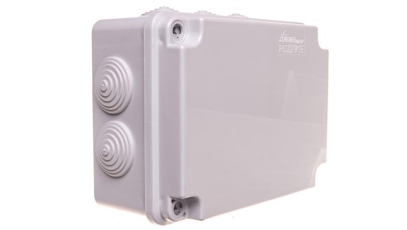 Puszka n/t hermetyczna pusta z membranami 158x118x76 IP65 szara PH-2A.3 28.23-74743