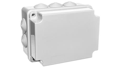 Puszka n/t hermetyczna pusta z membranami 158x118x96 IP65 szara PH-2B.3 28.26-74803