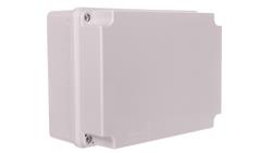 Puszka n/t hermetyczna pusta bez osłabień 198x148x96 IP65 szara PH-3B.1 28.34-74733