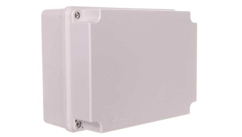 Puszka n/t hermetyczna pusta bez osłabień 198x148x96 IP65 szara PH-3B.1 28.34-74733