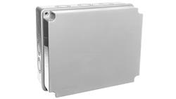 Puszka n/t hermetyczna pusta z osłabieniami 248x198x116 IP65 szara PH-4B.2 28.45-74725