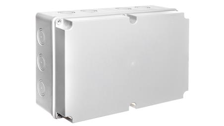 Puszka n/t hermetyczna pusta z osłabieniami 348x228x142 IP65 szary PH-5A.2 28.52-74799