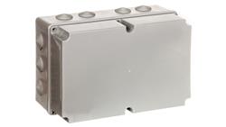 Puszka n/t hermetyczna pusta z membranami 348x228x166 IP65 szara PH-5B.3 28.56-74894