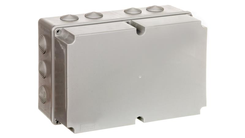 Puszka n/t hermetyczna pusta z membranami 348x228x166 IP65 szara PH-5B.3 28.56-74894