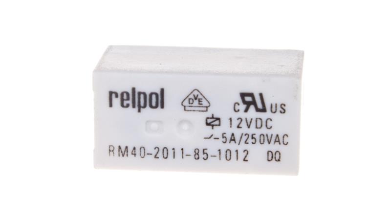 Przekaźnik miniaturowy 1P 5A 12V DC AgNi RM40-2011-85-1012 2611694-14525 Przekaźnik miniaturowy 1P 5A 12V DC AgNi RM40-2011-85-1012 2611694-14525