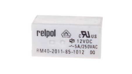 Przekaźnik miniaturowy 1P 5A 12V DC AgNi RM40-2011-85-1012 2611694-14525