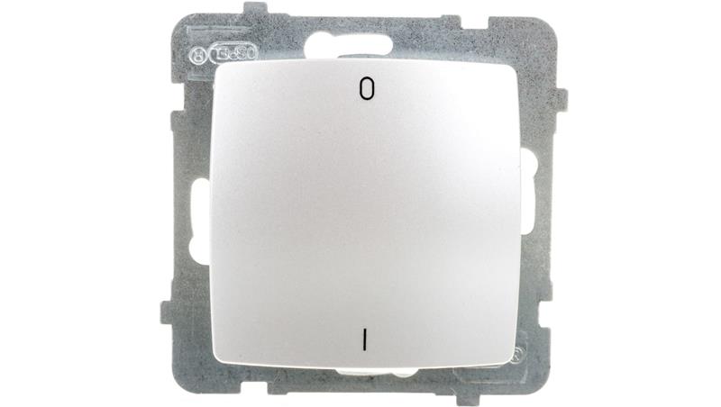 KARO Łącznik podwójny srebrny perłowy ŁP-11S/m/43-32284