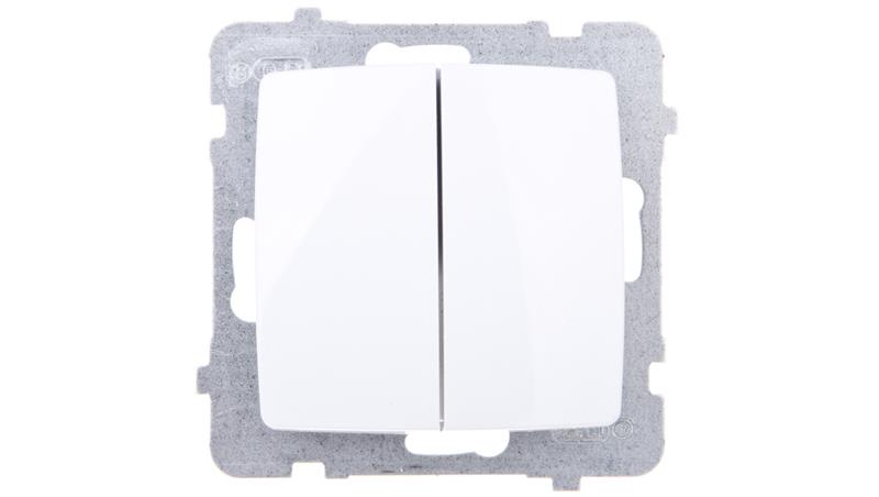 KARO Łącznik świecznikowy biały ŁP-2S/m/00-33227