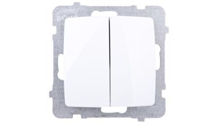 KARO Łącznik świecznikowy biały ŁP-2S/m/00-33227