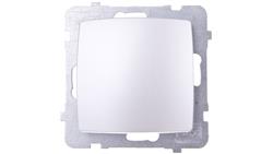 KARO Łącznik pojedynczy srebrny perłowy ŁP-1S/m/43-30708