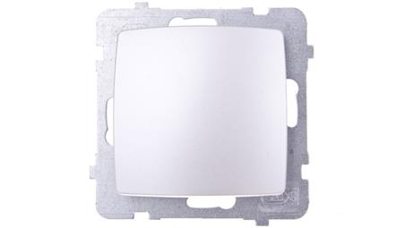 KARO Łącznik pojedynczy srebrny perłowy ŁP-1S/m/43-30708