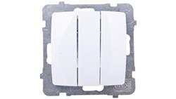 KARO Łącznik potrójny biały ŁP-13S/m/00-32256