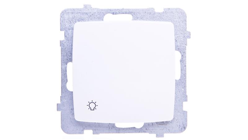 KARO Przycisk /światło/ biały ŁP-5S/m/00-27959