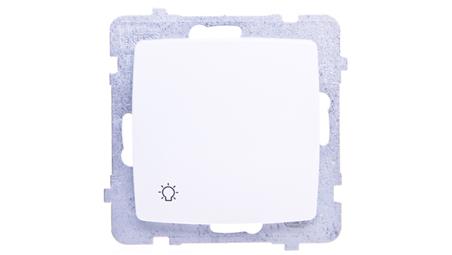 KARO Przycisk /światło/ biały ŁP-5S/m/00-27959