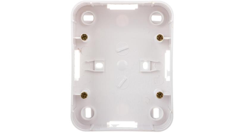 COSMO Puszka natynkowa podwójna do gniazda podwójnego biała 310495-29883