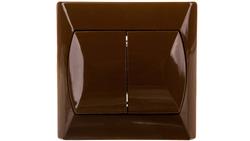 AKCENT Łącznik świecznikowy brązowy ŁP-2A/24-33124