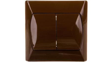 AKCENT Łącznik świecznikowy brązowy ŁP-2A/24-33124