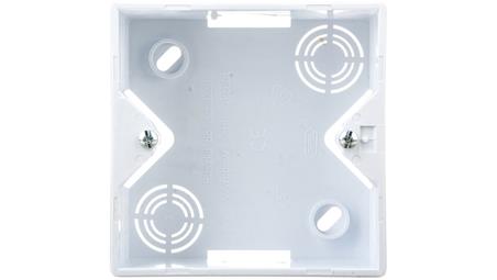 AKCENT Puszka natynkowa pojedyncza biała PNP-AG/00-29782