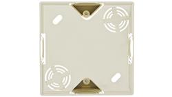 AKCENT Puszka natynkowa pojedyncza beżowa PNP-A/01-29819