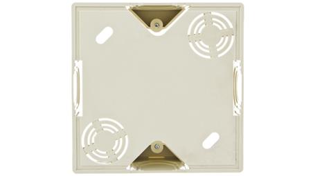 AKCENT Puszka natynkowa pojedyncza beżowa PNP-A/01-29819