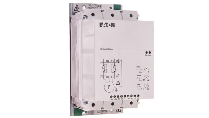 Softstart 3-fazowy 400VAC 70A 37kW/400V Uc=24V AC/DC DS7-340SX070N0-N 134918-3636