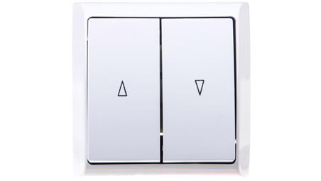 BIS Łącznik żaluzjowy biały ŁN-7B/00-30301