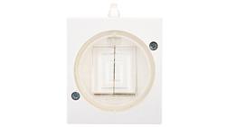 LAMBDA Łącznik hermetyczny świecznikowy IP44 biały ŁNH-2L/00-41756