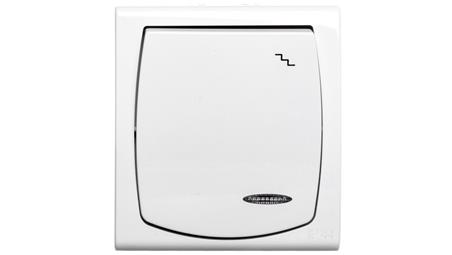 MADERA Łącznik hermetyczny schodowy z podświetleniem IP44 biały ŁNH-3NS/00-41783