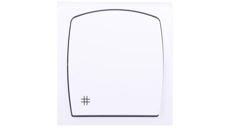 MADERA Łącznik hermetyczny krzyżowy IP44 biały ŁNH-4N/00-41801