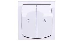 MADERA Łącznik hermetyczny żaluzjowy IP44 biały ŁNH-7N/00-30306