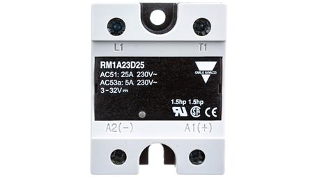 Przekaźnik półprzewodnikowy jednofazowy 24-265V AC 50A 4-32V DC RM1A23D50-19056