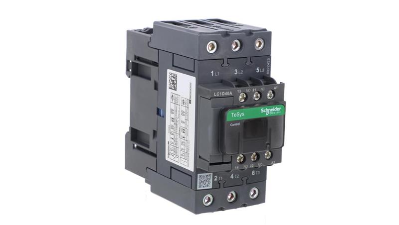 TeSys Deca Stycznik mocy 40A 3P 110V AC 1Z 1R (EVK) LC1D40AF7-11941 TeSys Deca Stycznik mocy 40A 3P 110V AC 1Z 1R (EVK) LC1D40AF7-11941