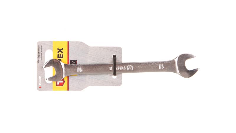 Klucz płaski dwustronny 10 x 11 mm stal CrV 35D605-81387