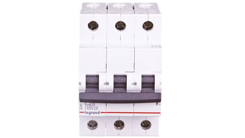 Wyłącznik nadprądowy 3P C 25A 6kA AC S303 RX3 419237-16279